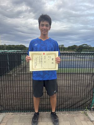 男子シングルス2位