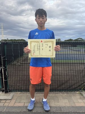 男子シングルス4位