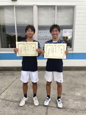 男子ダブルス4位