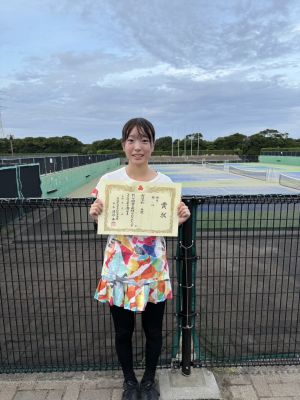 女子シングルス2位