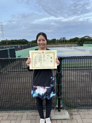 女子シングルス3位