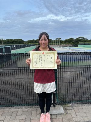 女子シングルス4位