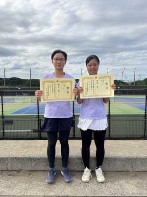 女子ダブルス4位